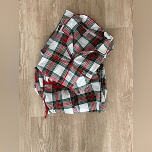 Flannel pajama set